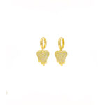 Aretes dorados Jazmín de ZYRAL