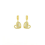 Aretes dorados Lirio de ZYRAL