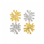 Aretes dorados Diana de ZYRAL