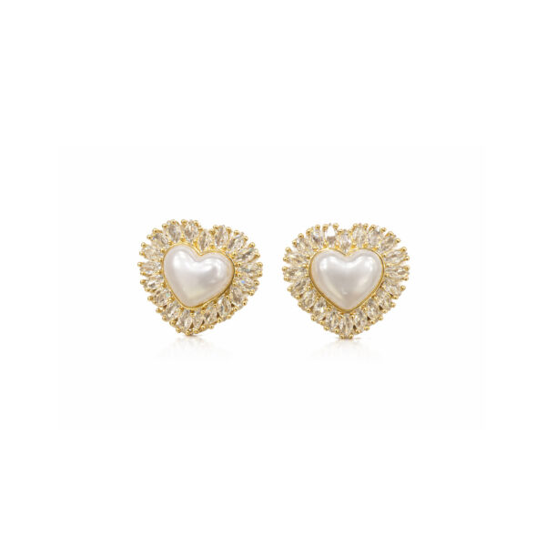 Aretes dorados Thalía de ZYRAL