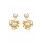 Aretes dorados Estela de ZYRAL