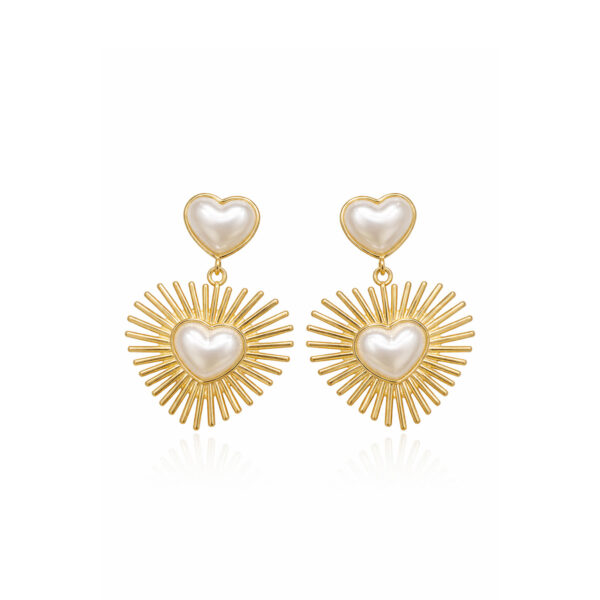 Aretes dorados Estela de ZYRAL