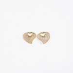 Aretes dorados Évora de ZYRAL