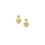 Aretes dorados Capri de ZYRAL