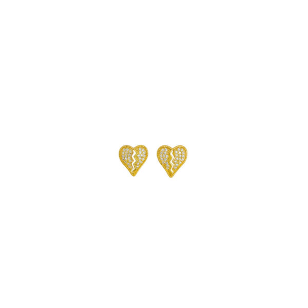 Aretes dorados Riviera de ZYRAL