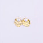 Aretes dorados Toscana de ZYRAL