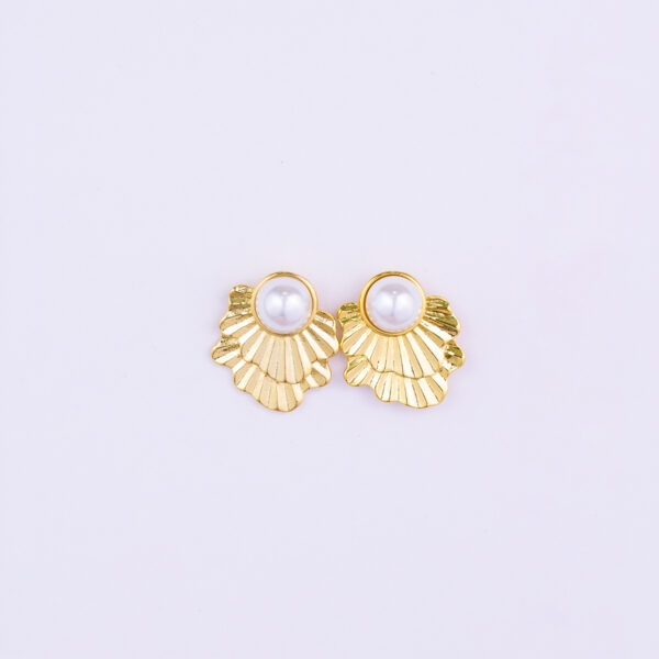 Aretes dorados Toscana de ZYRAL