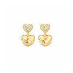 Aretes dorados Mónaco de ZYRAL