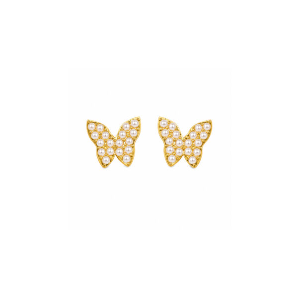 Aretes dorados Milán de ZYRAL