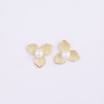 Aretes dorados Oasis de ZYRAL