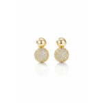 Aretes dorados Rocío de ZYRAL