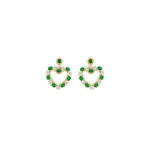 Aretes dorados Oasis de ZYRAL
