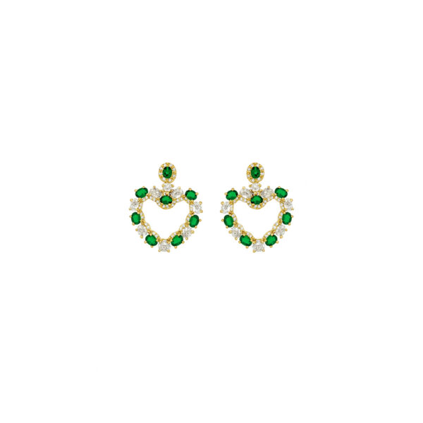 Aretes dorados Oasis de ZYRAL