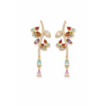 Aretes dorados Bahía de ZYRAL
