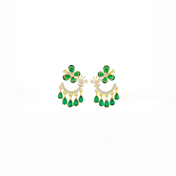 Aretes dorados Marea de ZYRAL