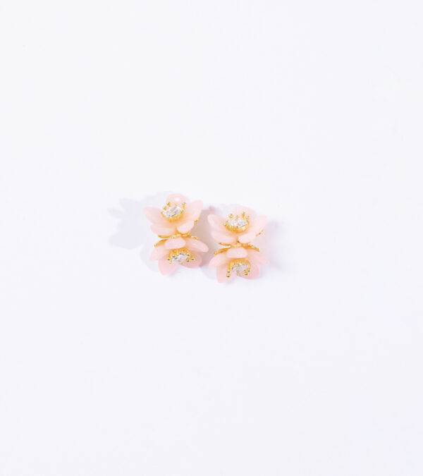 Aretes Rosados Nola de ZYRAL