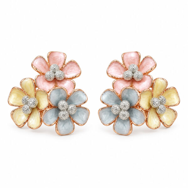 Aretes dorados Nuria de ZYRAL