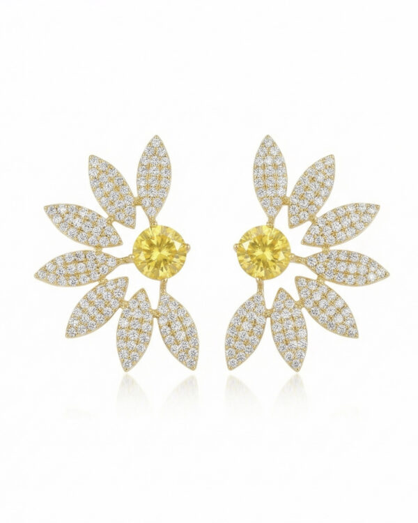 Aretes dorados Siena de ZYRAL
