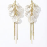 Aretes dorados Eterna de ZYRAL
