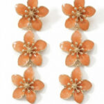 Aretes dorados Dalia de ZYRAL