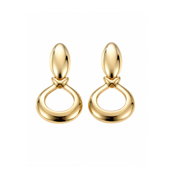 Aretes dorados Maya de ZYRAL