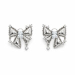 Aretes Plateado Sutil de ZYRAL