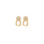Aretes dorados Thalía de ZYRAL