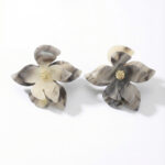 Aretes gris Clara de ZYRAL