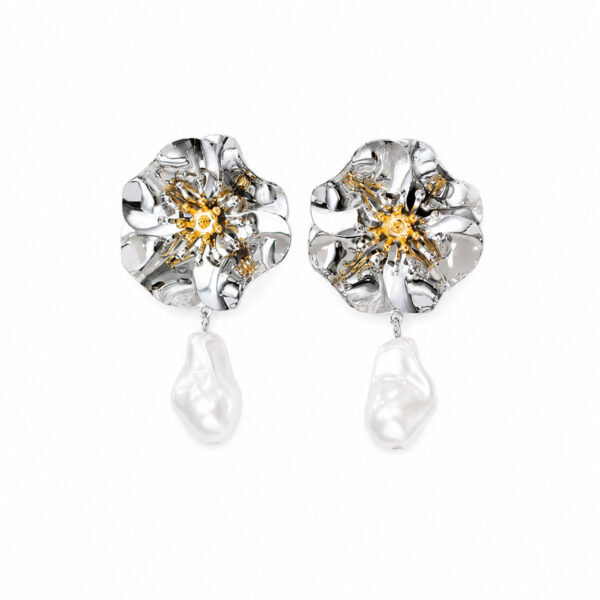 Aretes dorados Lara de ZYRAL