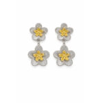 Aretes dorados Celeste de ZYRAL