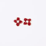 Aretes dorados Fiora de ZYRAL