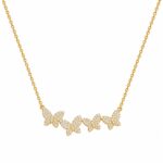 Collar dorado Nara - fondo blanco
