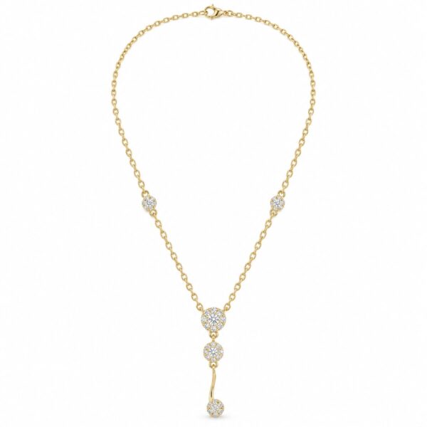 Collar dorado Alma - fondo blanco