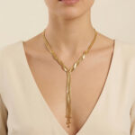 Collar dorado Isadora - modelo