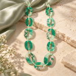 Collar verde Opaline - ambientada