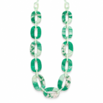 Collar verde Opaline - fondo blanco
