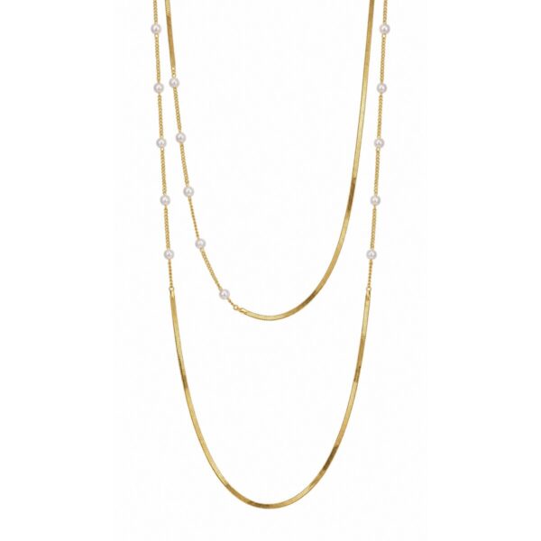 Collar dorado Nova - fondo blanco