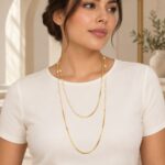 Collar dorado Nova - modelo