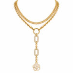 Collar dorado Capri - fondo blanco