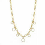 Collar dorado Sorrento - fondo blanco