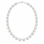 Collar plateado Azahar - fondo blanco