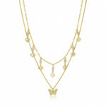 Collar dorado Boreal - fondo blanco