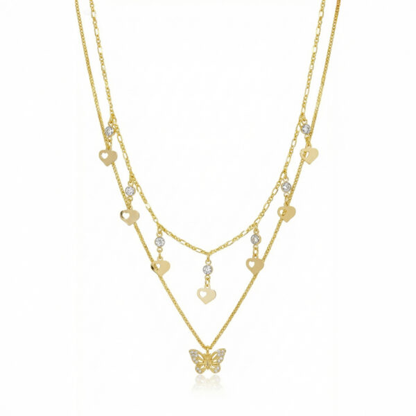 Collar dorado Boreal - fondo blanco