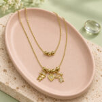 Collar dorado Iris - ambientada