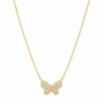 Collar dorado Brisa - fondo blanco