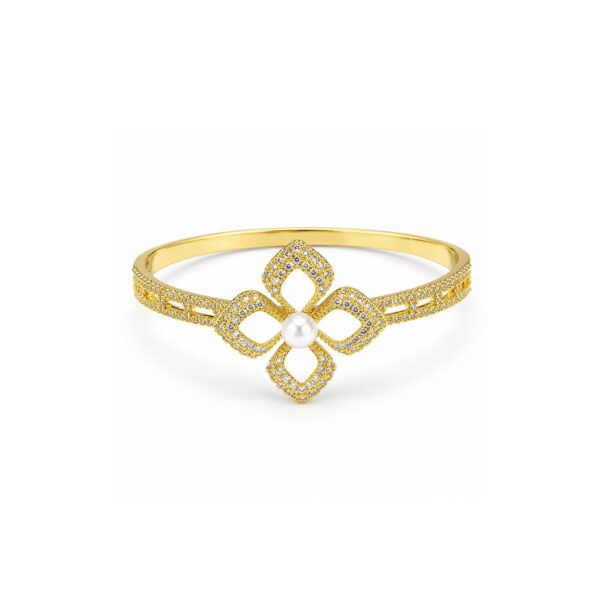 Pulsera dorada Pia de ZYRAL