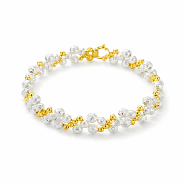 Pulsera dorada Wanda de ZYRAL