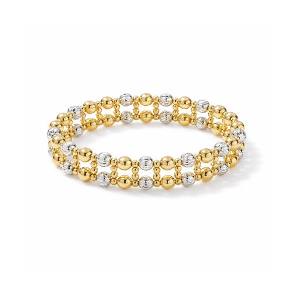 Pulsera dorada Xenia de ZYRAL