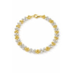 Pulsera dorada Ivory de ZYRAL