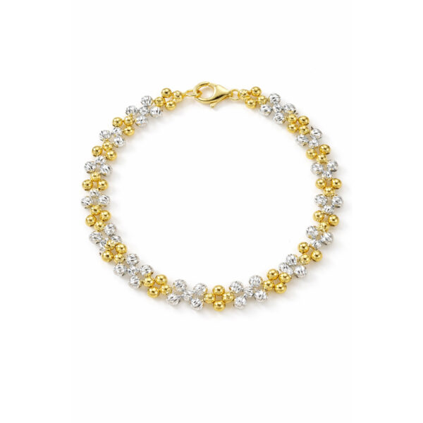Pulsera dorada Ivory de ZYRAL
